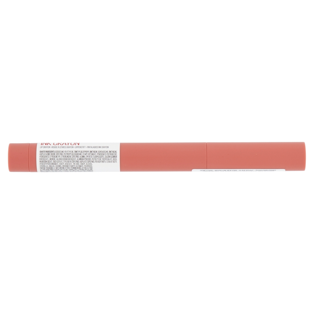 Maybelline New York Rossetto Matita SuperStay Ink Crayon Matte a Lunga Tenuta, 15 Lead the Way